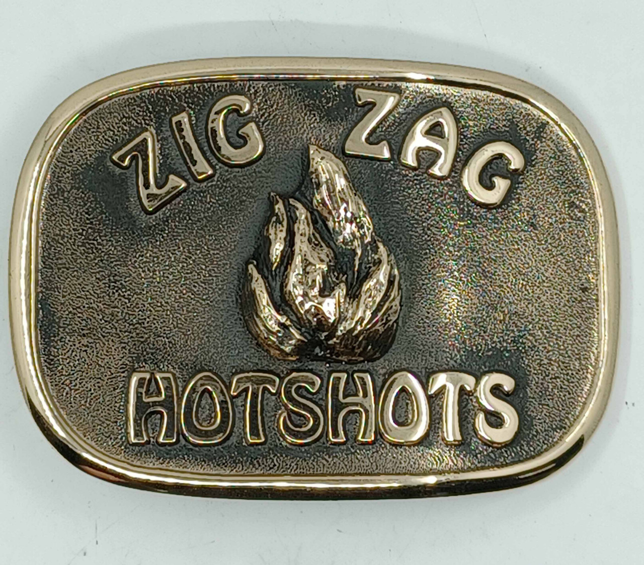 Zig Zag Hotshots Buckle (RESTRICTED) - Western Heritage Company, Inc