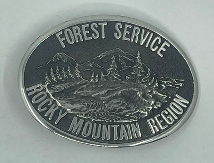 Forest Service Rocky Mountain Region 2 Buckle