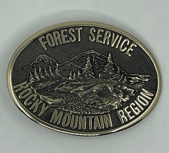 Forest Service Rocky Mountain Region 2 Buckle