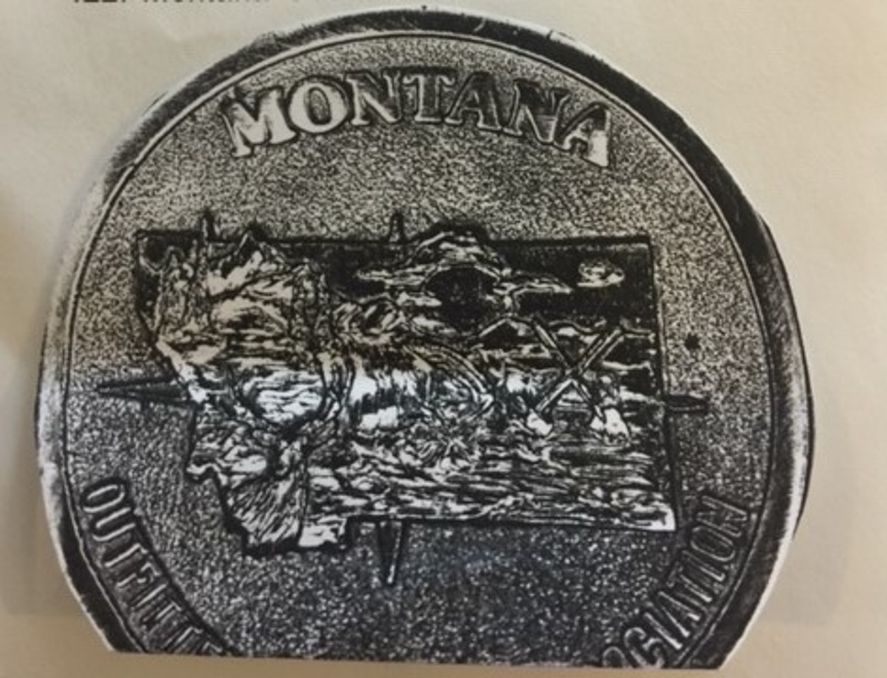 Montana Outfitters Medallion