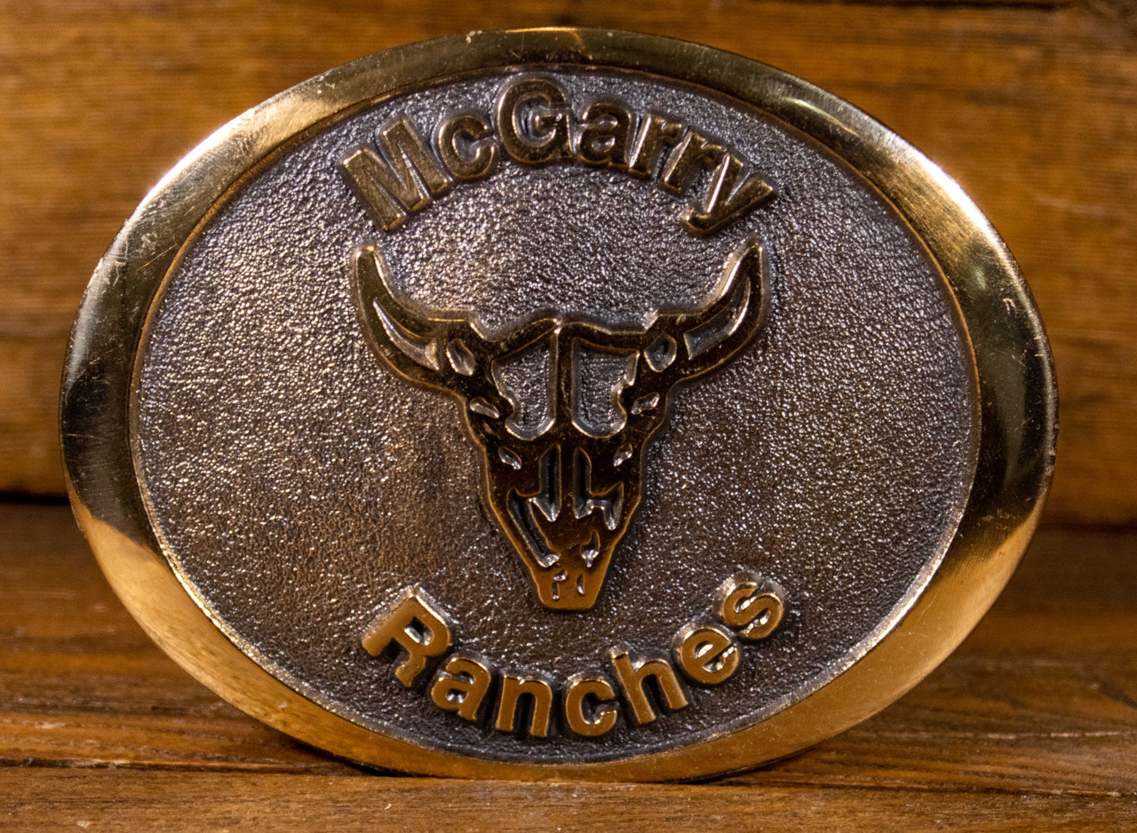 McGarry Ranches Buckle (RESTRICTED)