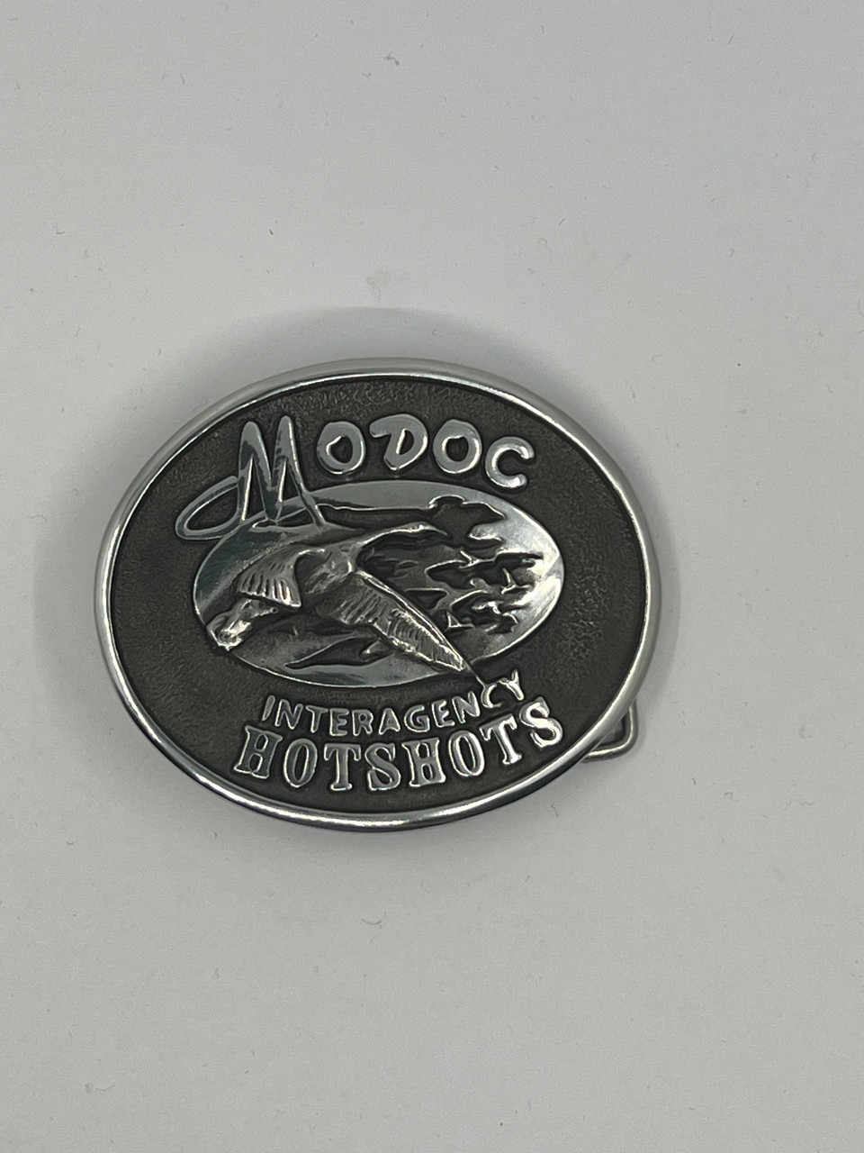 Modoc Interagency Hotshots Buckle (RESTRICTED)