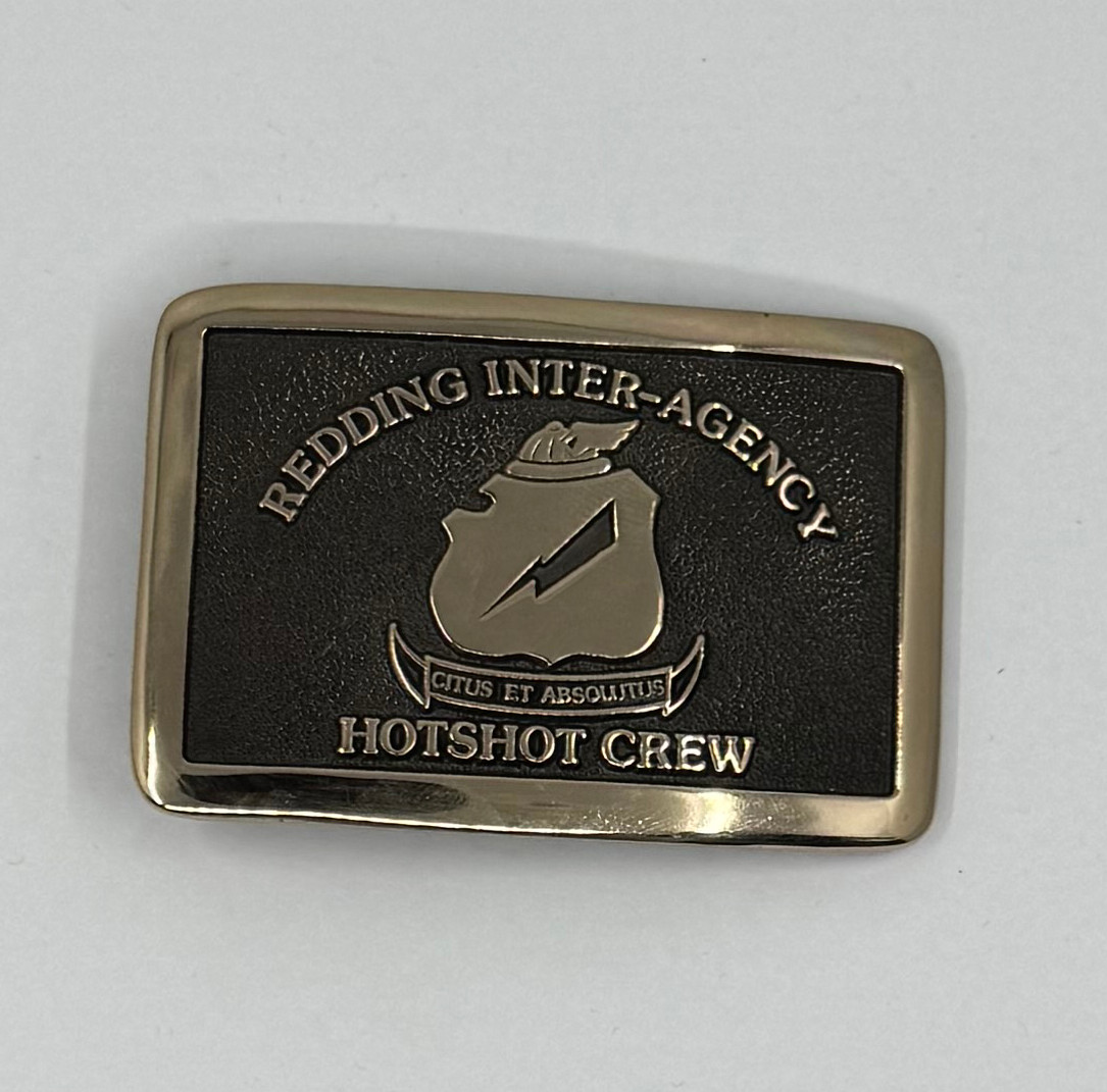 Redding Interagency Hotshot Crew Buckle (RESTRICTED) - Western