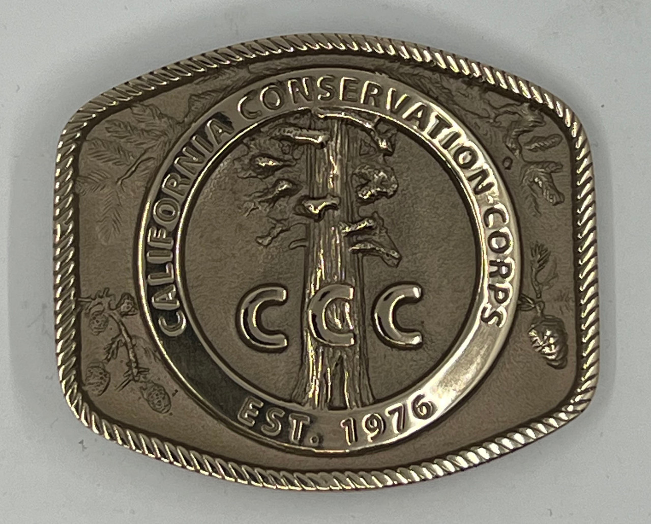 California Conservation Corps Buckle (WS)+