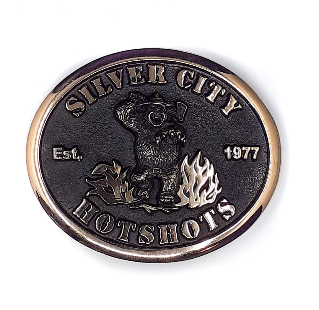 Silver City Hotshots Buckle (RESTRICTED) - Western Heritage