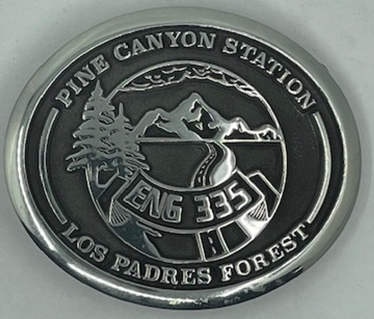 Pine Canyon Station Engine 335 Los Padres Forest Buckle (RESTRICTED)