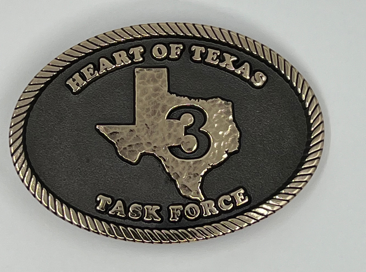 Heart of Texas Task Force 3 Buckle (RESTRICTED)