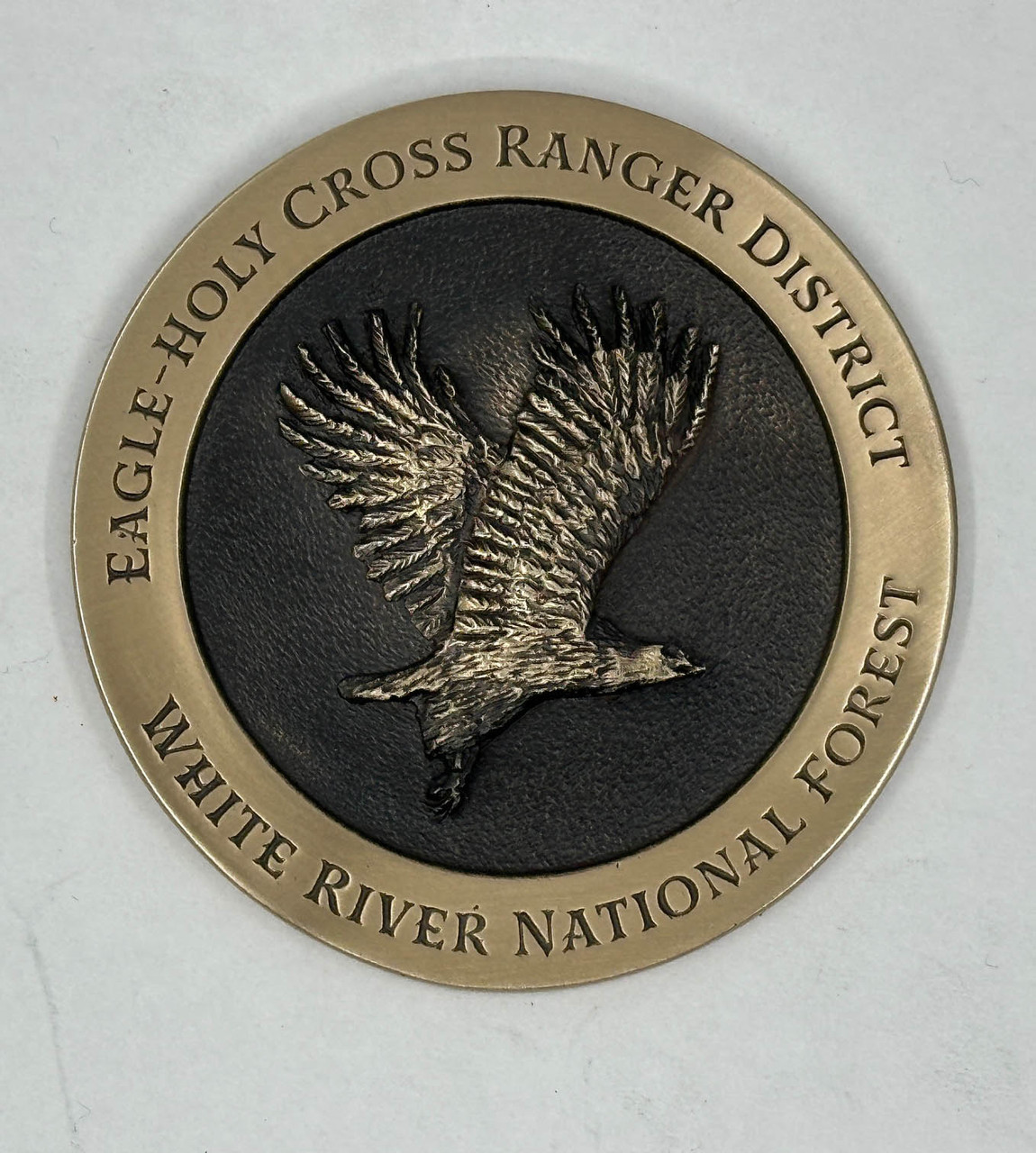 Eagle Holy Cross Ranger District Coin - BRONZE