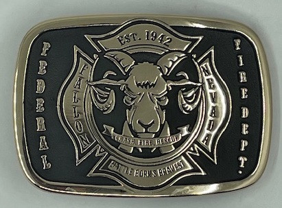 Federal Fire Department Fallon Nevada Buckle (RESTRICTED)