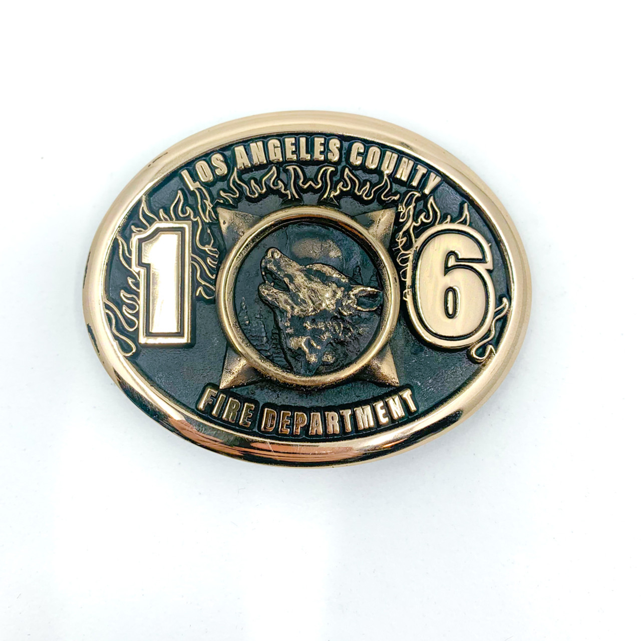 Los Angeles County Fire Department 16 Buckle (RESTRICTED)