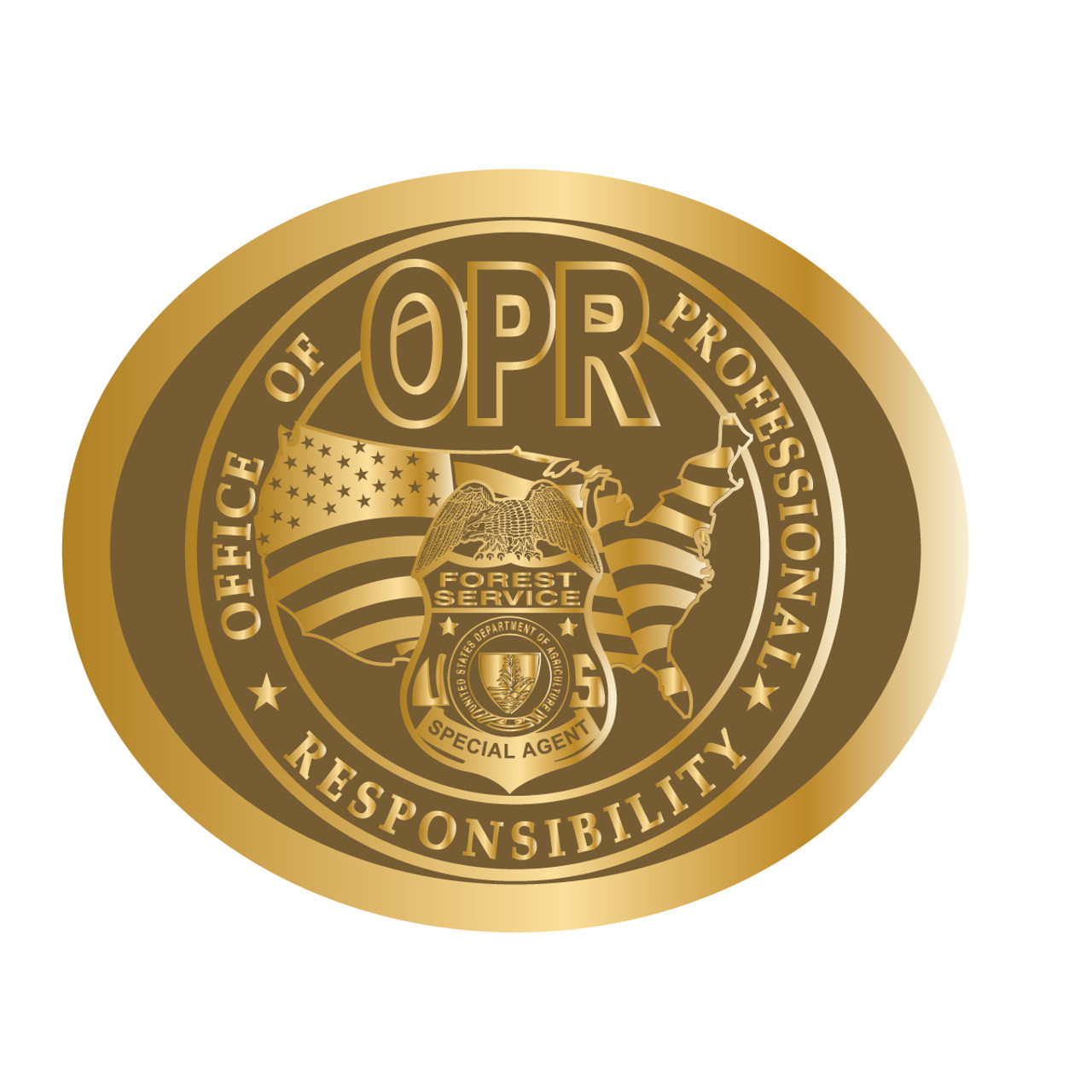 Office of Professional Responsibility (OPR) Buckle (RESTRICTED)