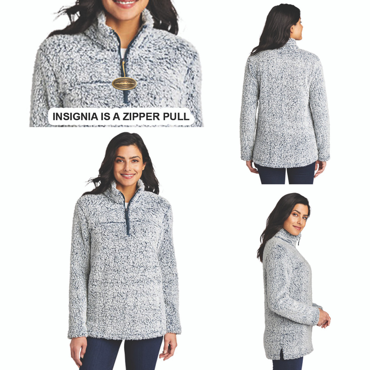 Port Authority® Women's Sweater Fleece Jacket