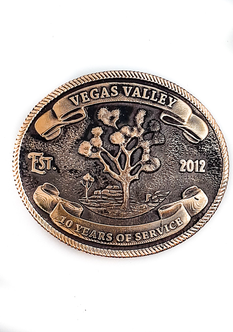 Vegas Valley 10 Year Buckle (RESTRICTED)