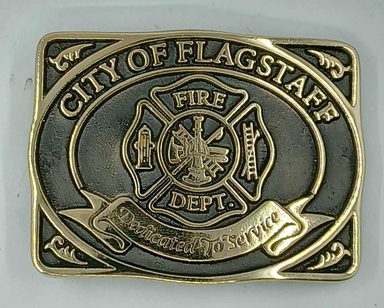 City of Flagstaff Fire Department Buckle (RESTRICTED)