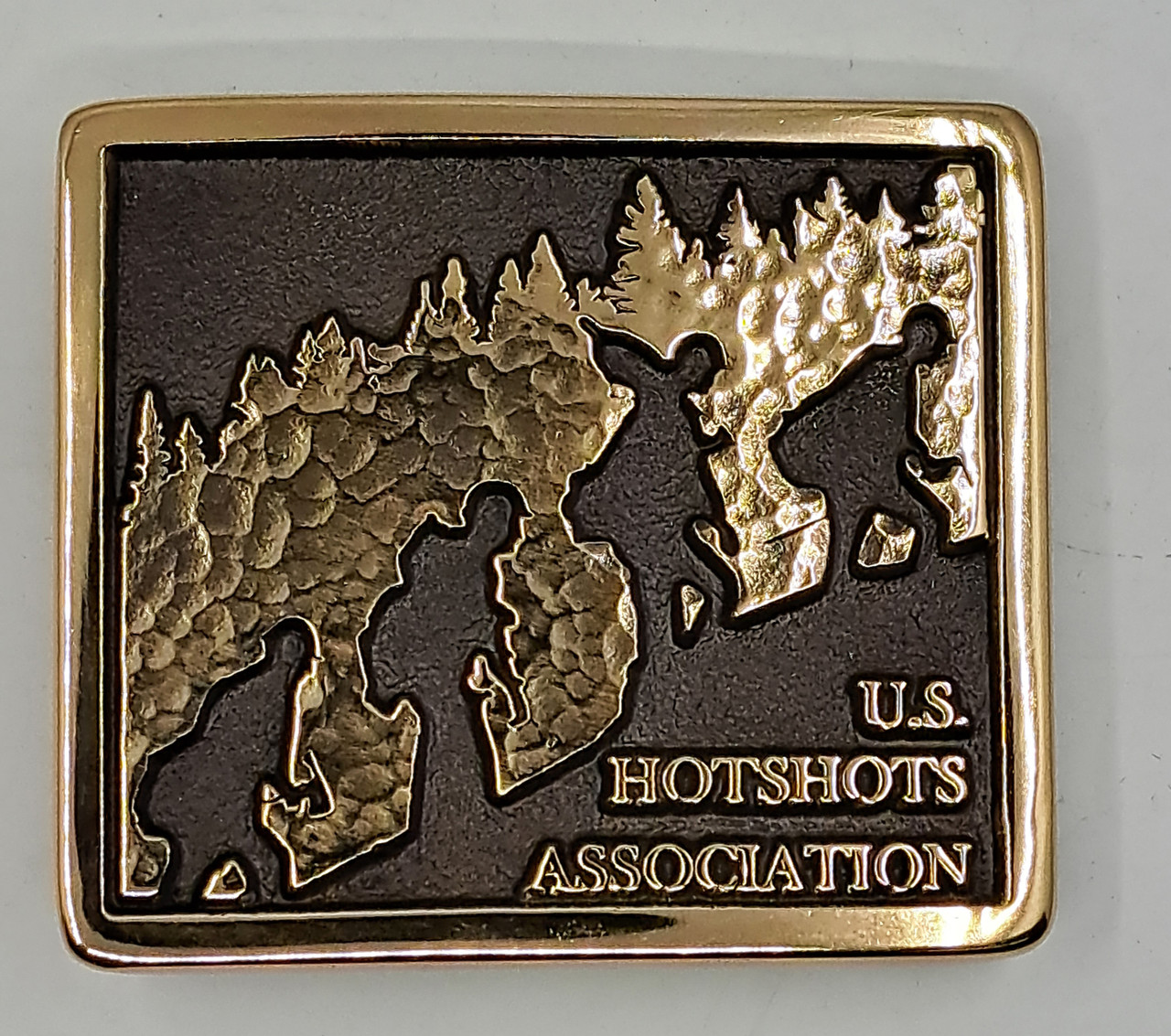 US Hotshots Association  Buckle (RESTRICTED)