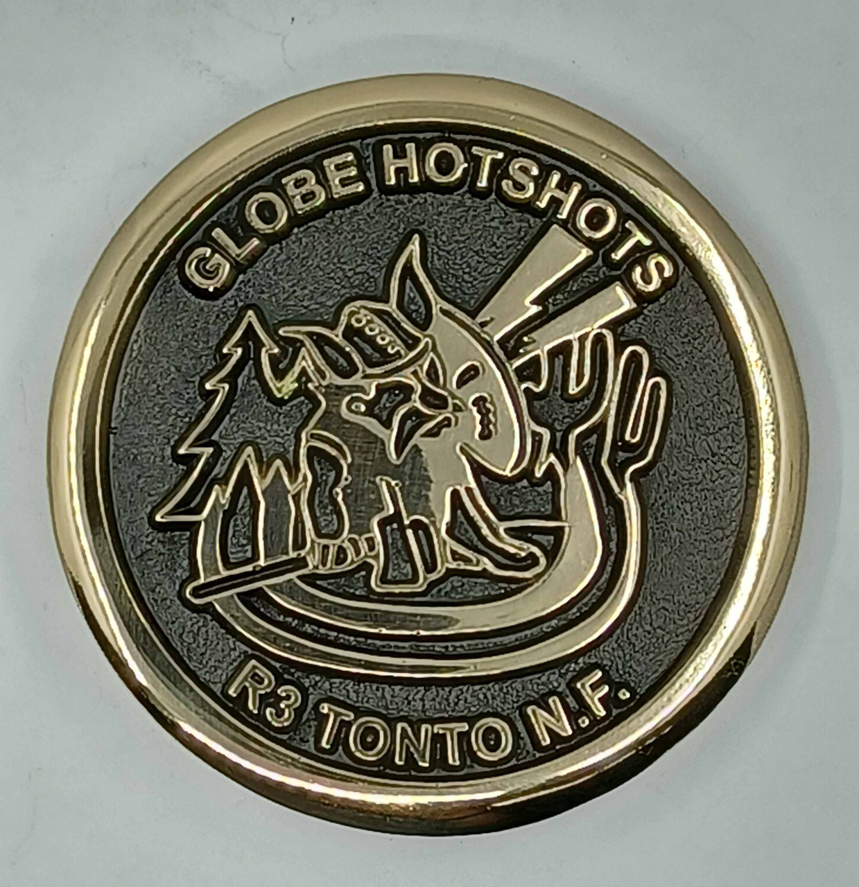 Globe Hotshots R3 Tonto National Forest Buckle (RESTRICTED)