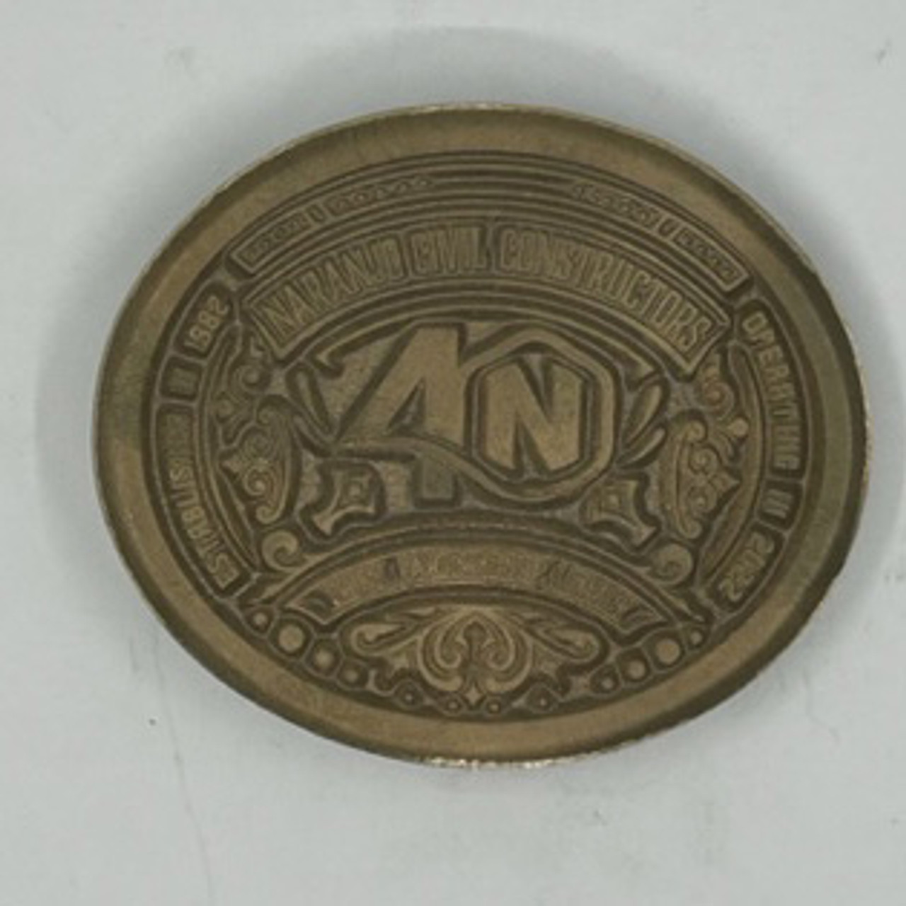 Naranjo Civil Constructors 40th Buckle (RESTRICTED)