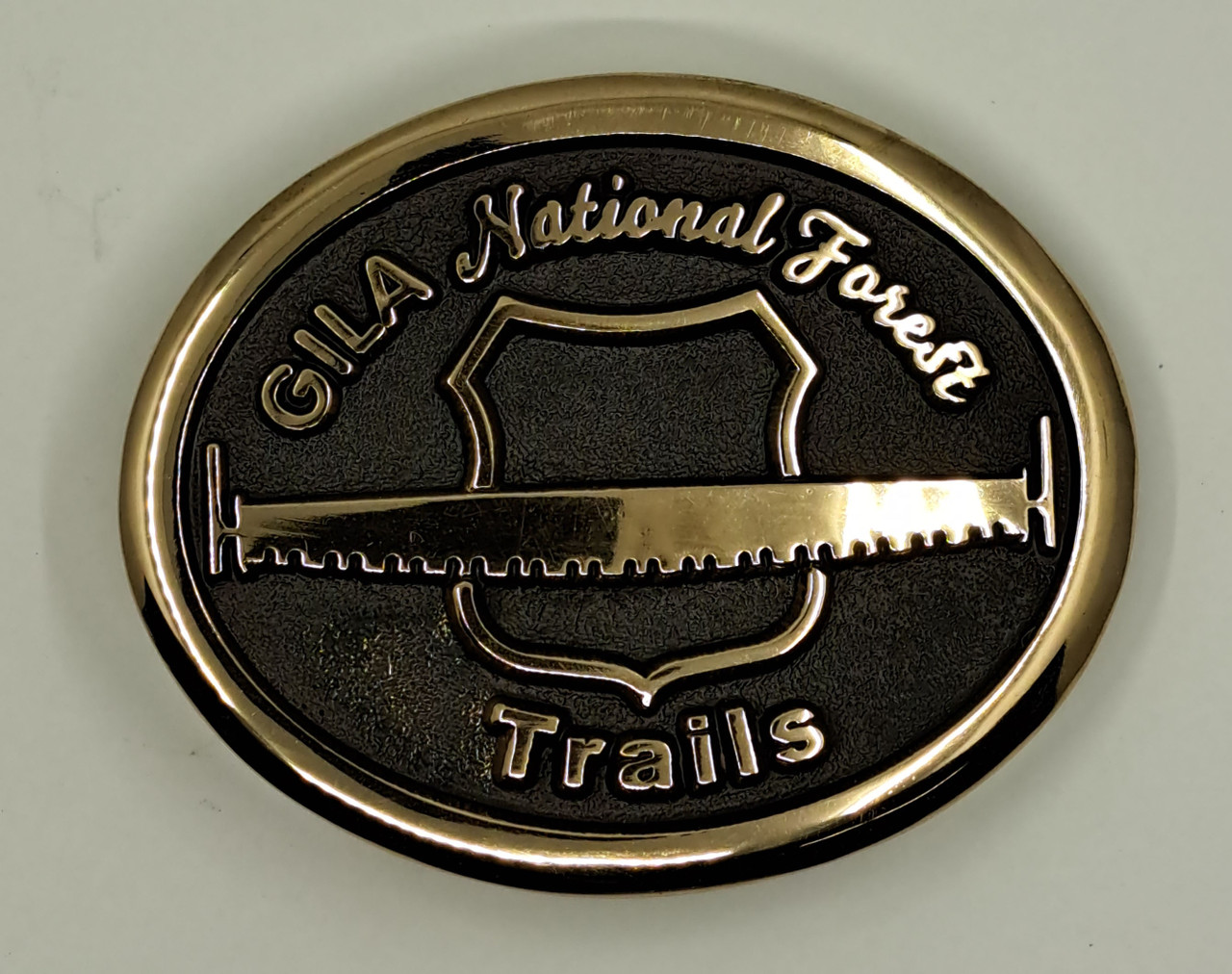 Gila National Forest Trails Buckle (RESTRICTED)