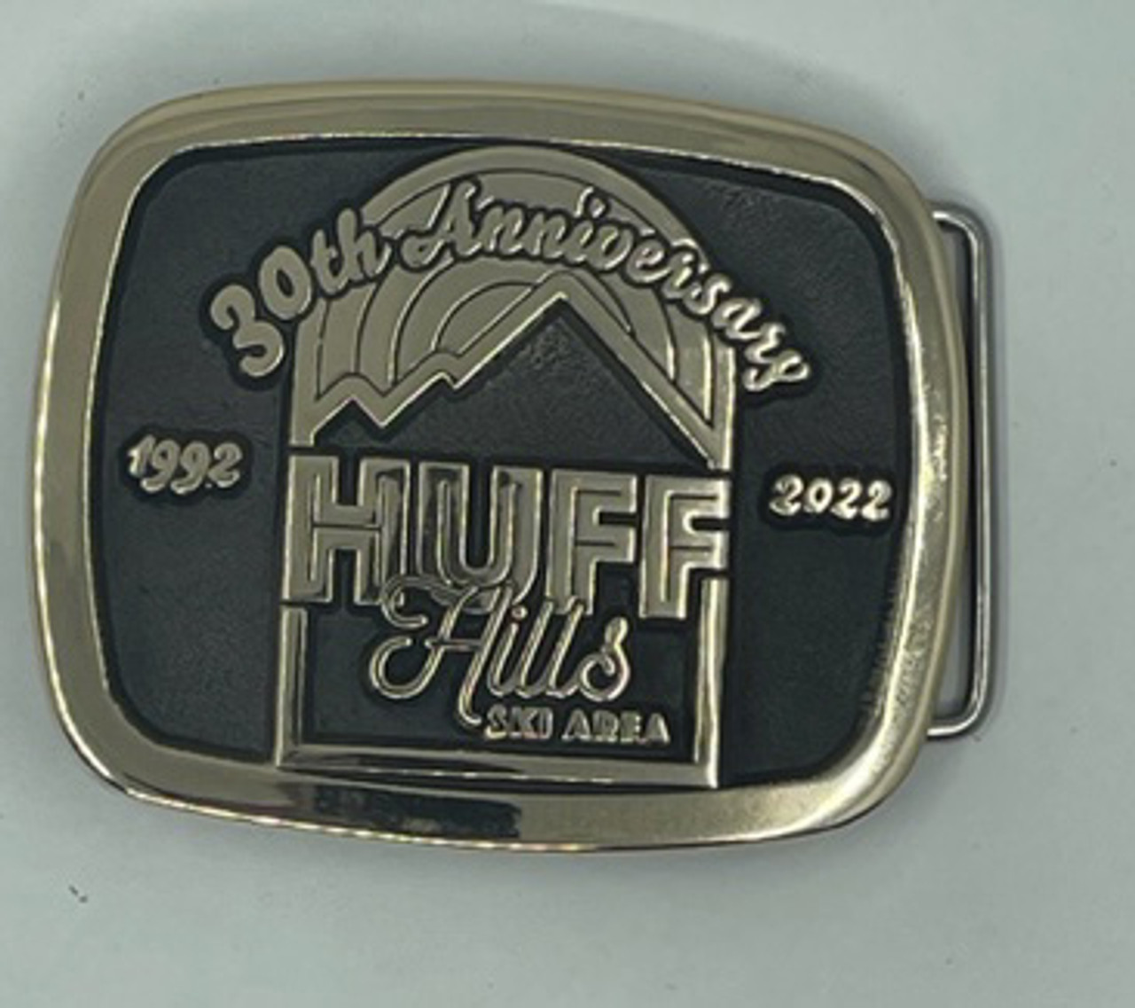 Huff Hills Ski Area 30th Anniversary Buckle (RESTRICTED)