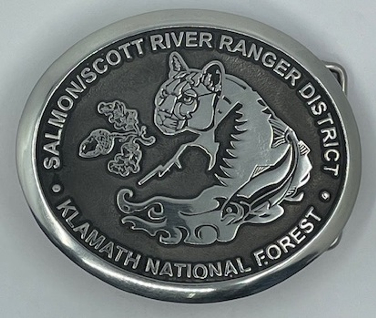 Salmon Scott River Ranger District Buckle (RESTRICTED) Salmon Scott River Ranger District Buckle (RESTRICTED)
