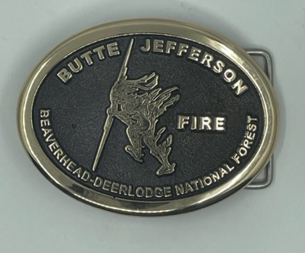 Butte Jefferson Fire Beaverhead-Deerlodge National Forest Buckle (RESTRICTED)