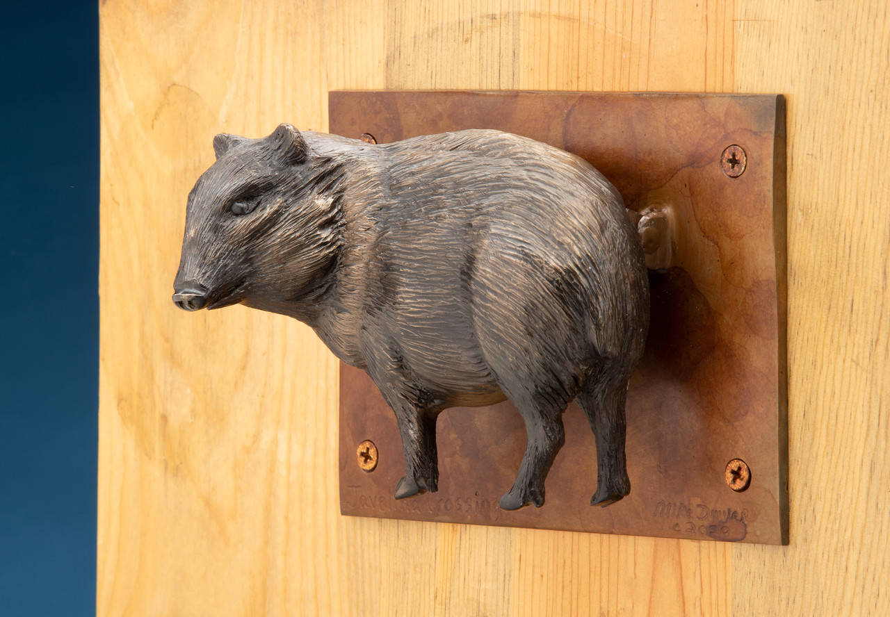 Javelina Crossing (door knocker)