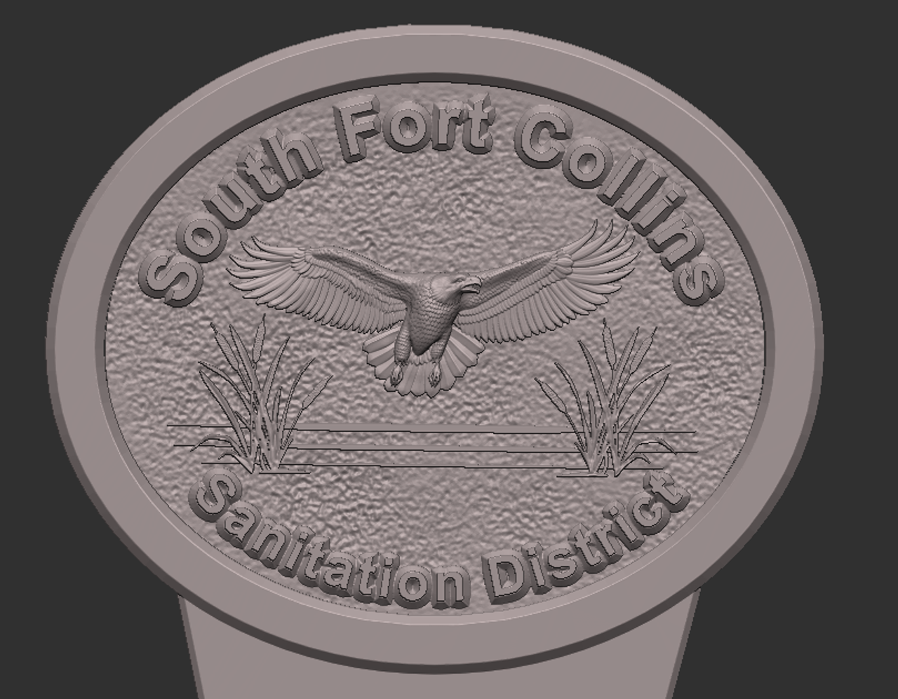 South Fort Collins Sanitation District Buckle (RESTRICTED)