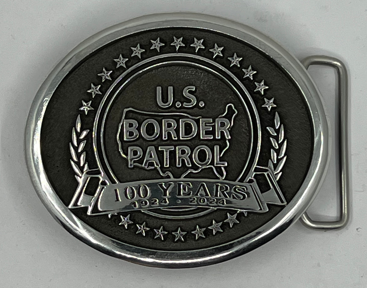 Border Patrol 100th Anniversary Buckle