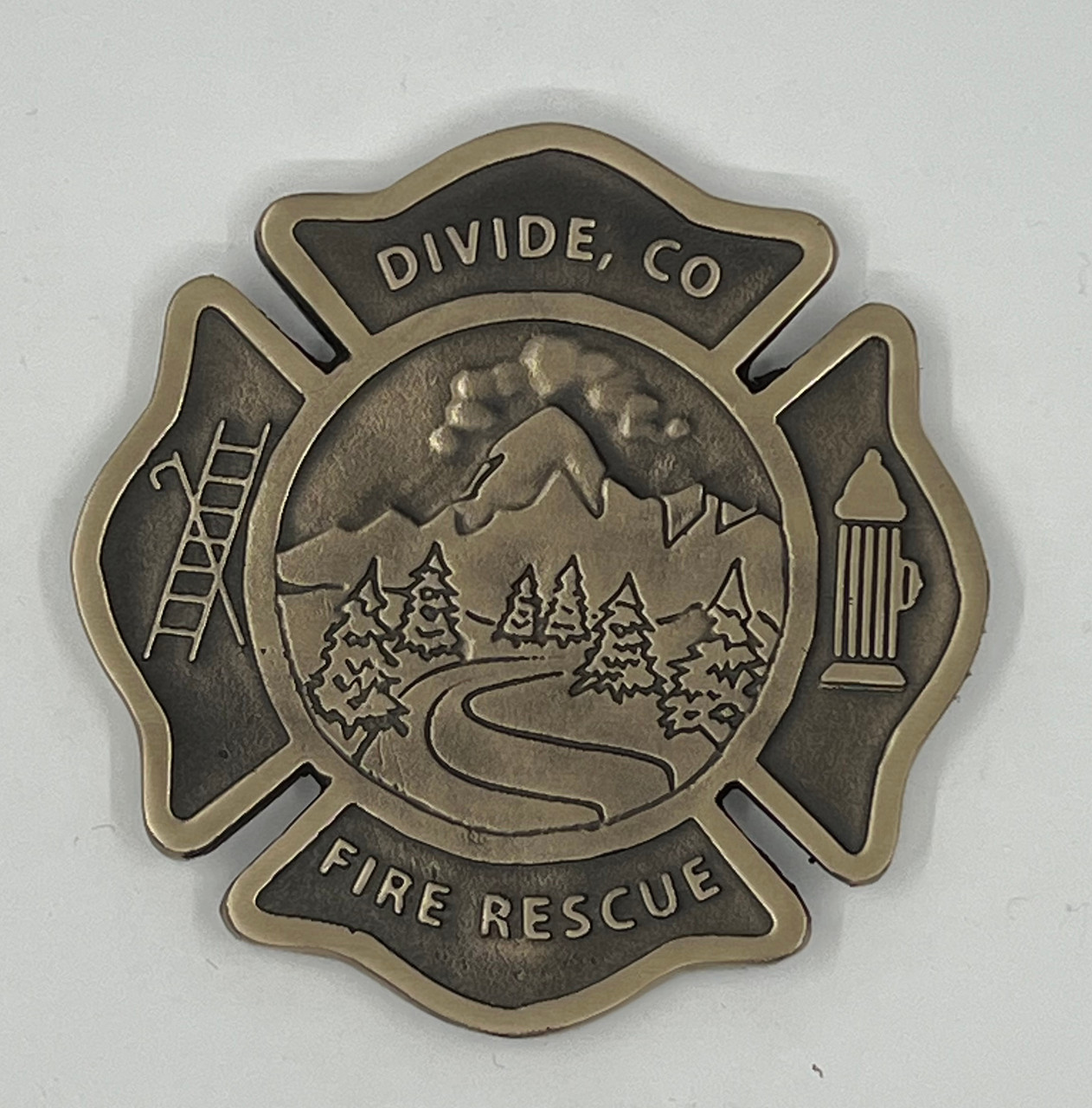 Divide Colorado Crest - 3" Bronze Only (RESTRICTED)