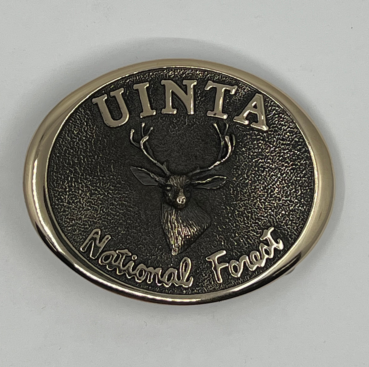 Uinta National Forest OVAL Buckle 