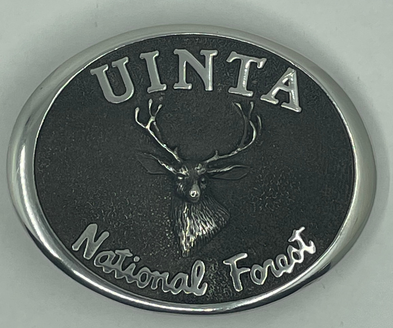 Uinta National Forest OVAL Buckle 