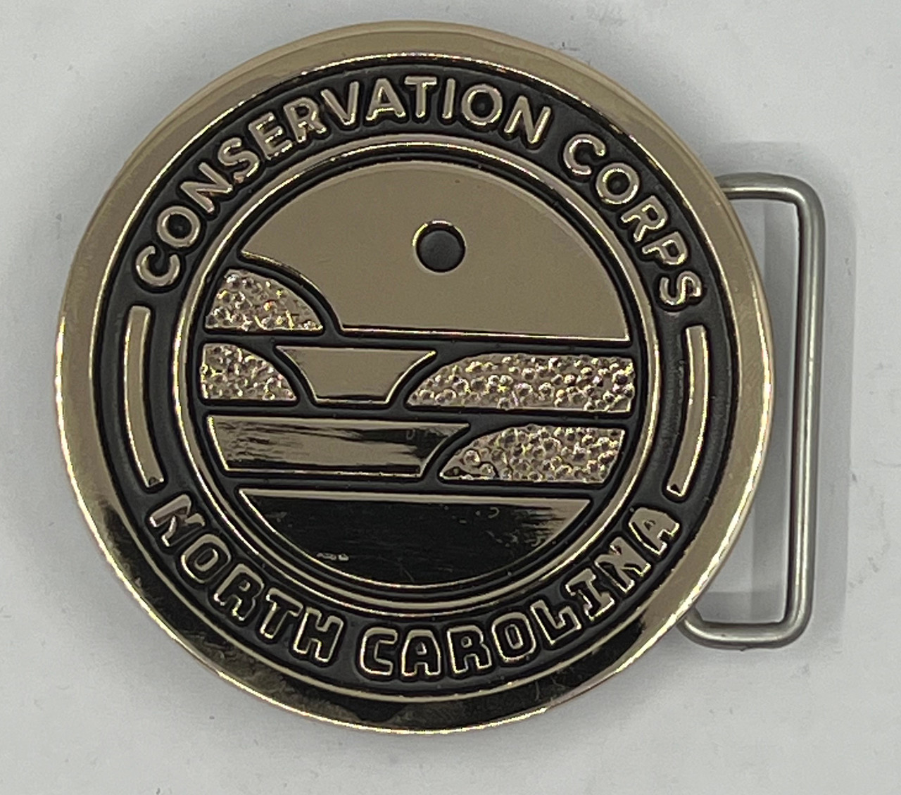 Conservation Corps North Carolina Buckle (RESTRICTED) 