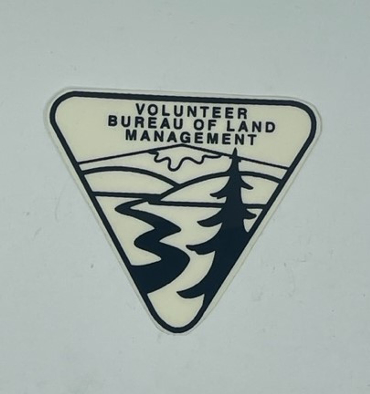 Bureau Of Land Management Volunteer Sticker Clear Western Heritage Company Inc 8084