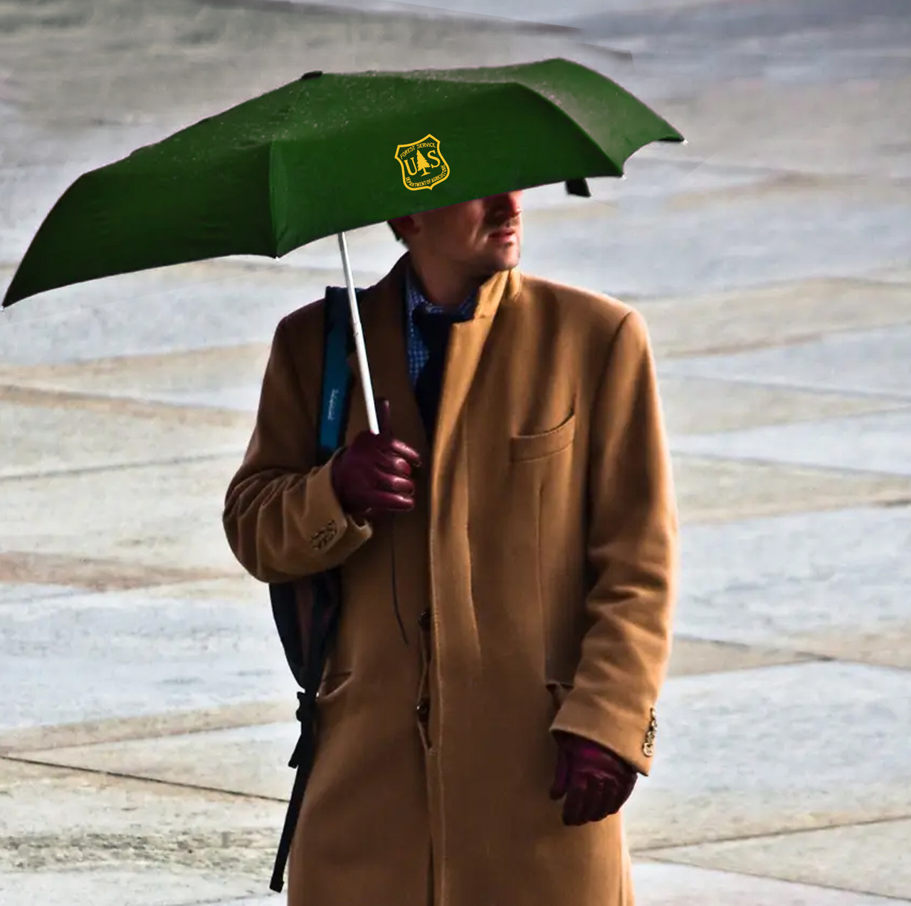 Forest Service Mini Folding Umbrella