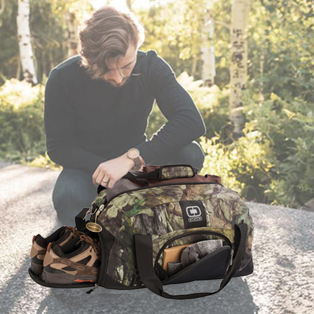 OGIO Camo Big Dome Duffel Bag