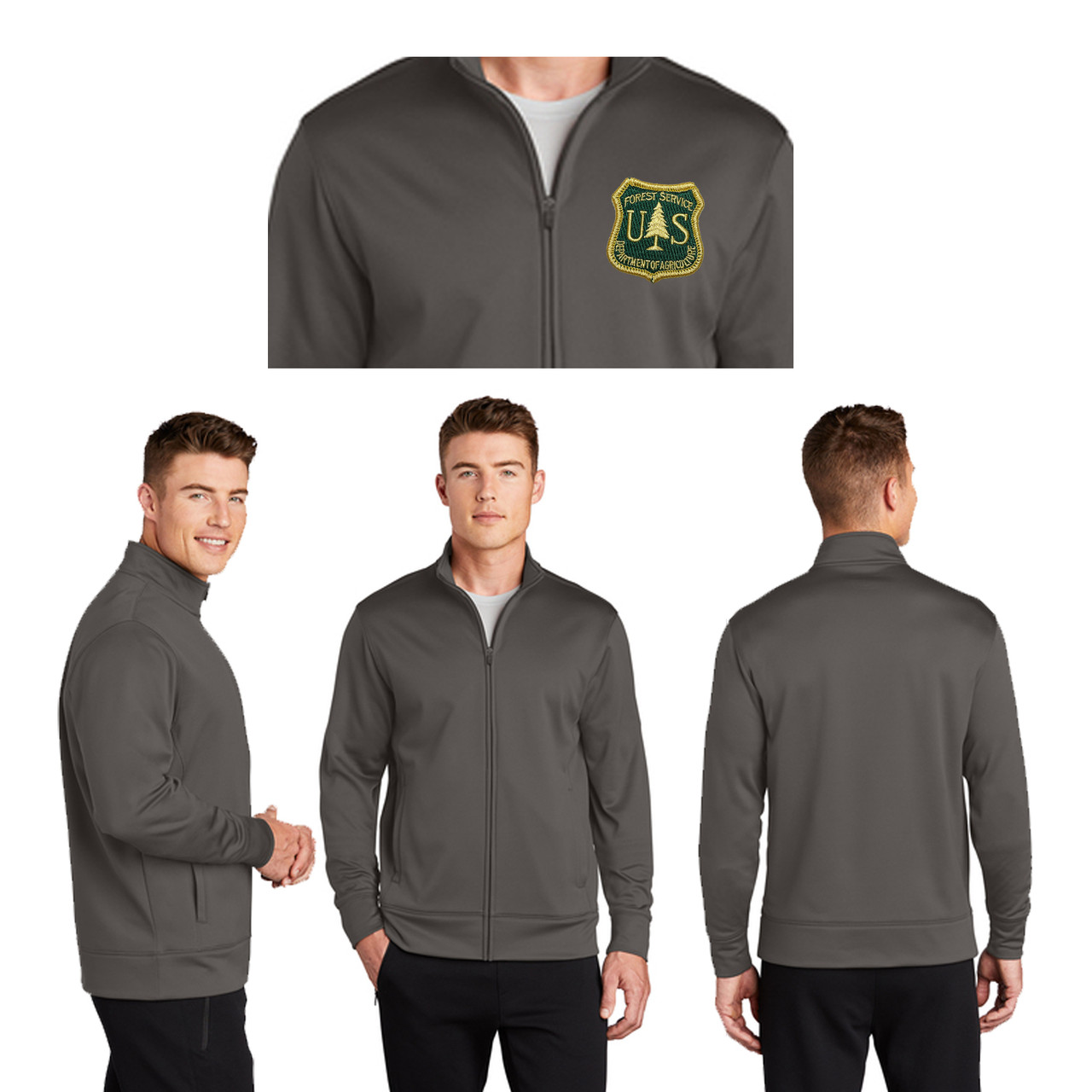 Sport-Tek® Sport Wick® Fleece Jacket - Men's** (Restrictions Apply - see description)