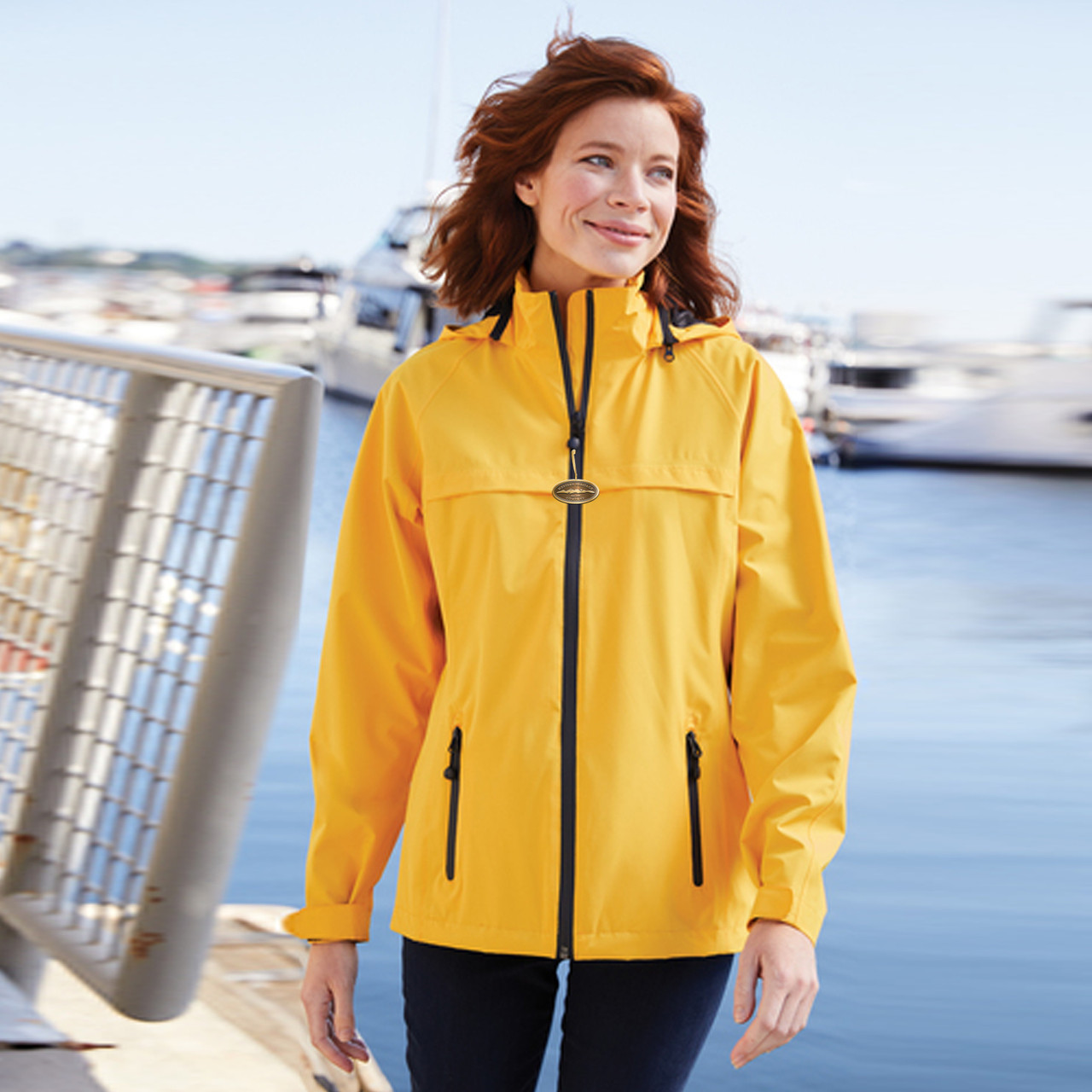 Port Authority® Torrent Waterproof Jacket - Women's w/Zipper Pull