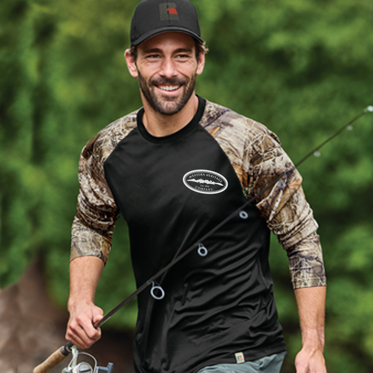 Russell Outdoors™ Camo Performance Long Sleeve Shirt - Men's**  (Restrictions Apply - see description)