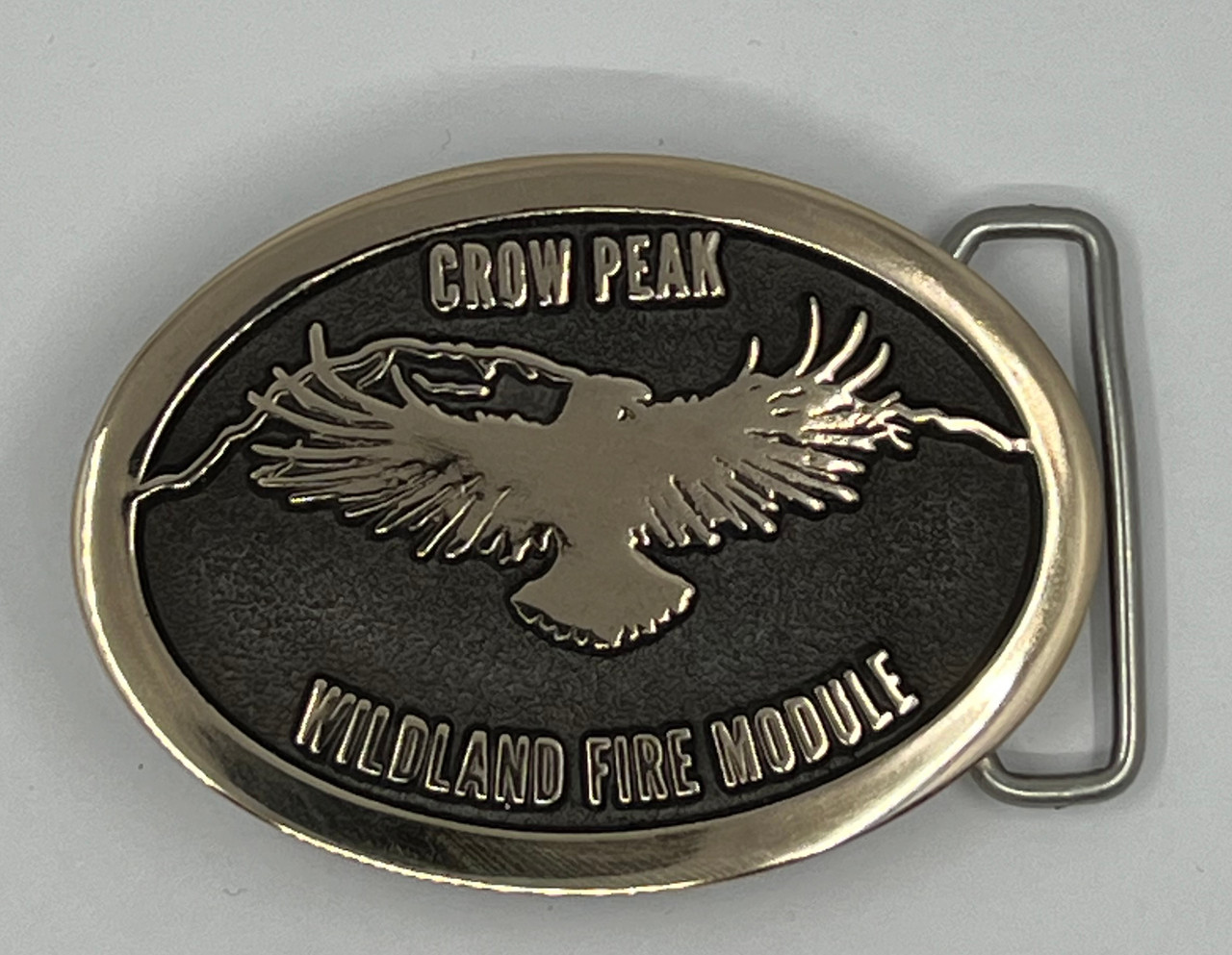 Crow Peak Wildland Fire Module Buckle (RESTRICTED)