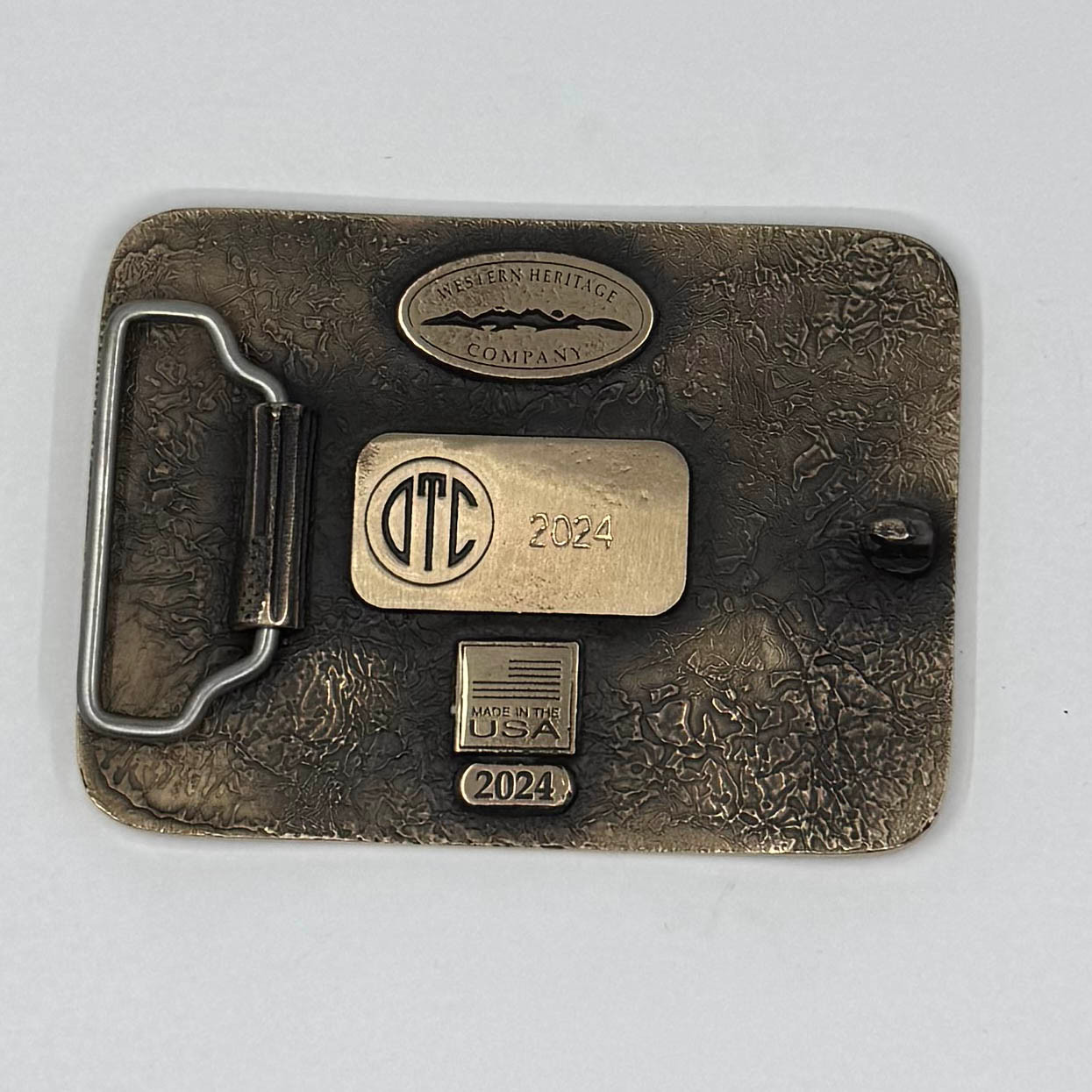 Hensel Phelps Old Timers Club Buckle (RESTRICTED) - Western