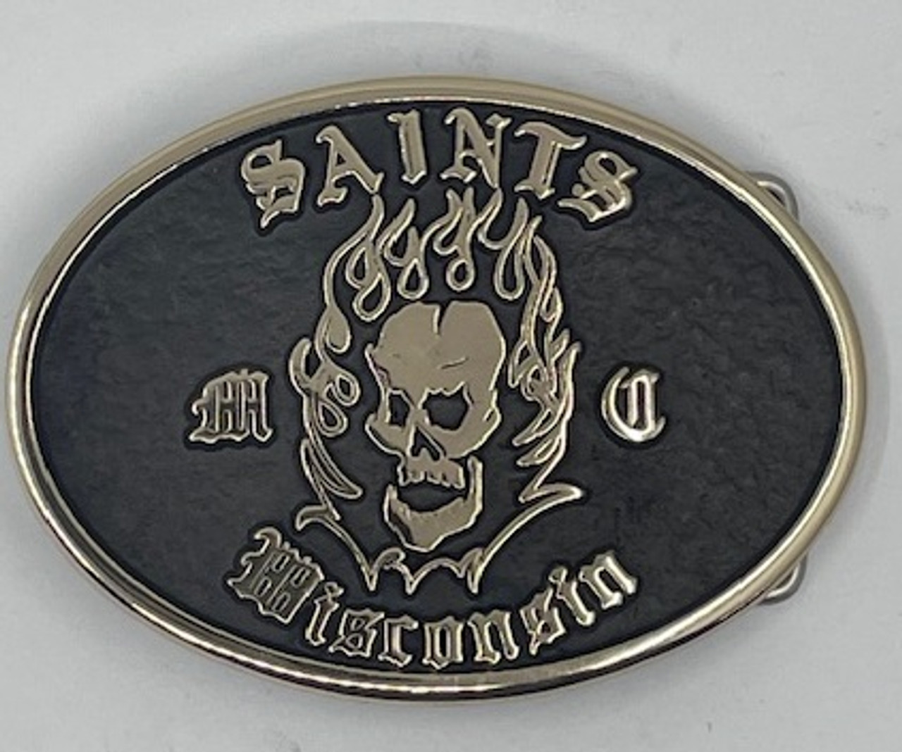 Saints Wisconsin MC  Buckle (RESTRICTED)