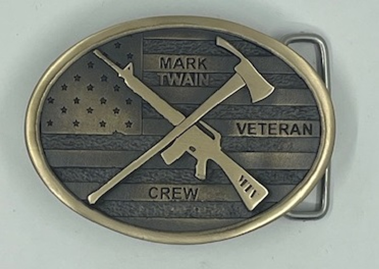Mark Twain Veteran Crew Buckle (RESTRICTED)