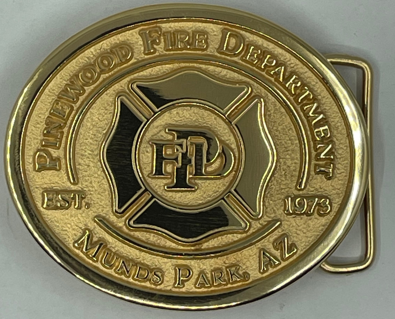 Pinewood Fire Department Munds Park AZ Buckle (RESTRICTED)