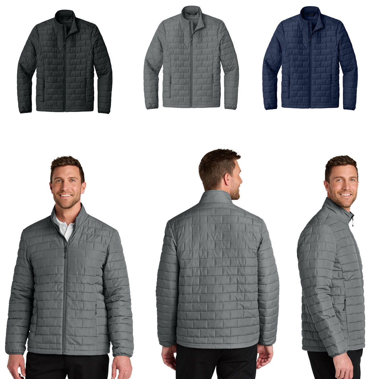 Port Authority® C-FREE® Brick Jacket w/Zipper Pull - Men's