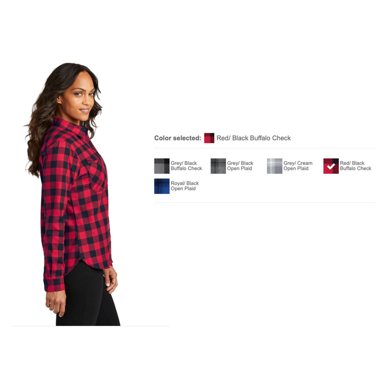 Port Authority® Plaid Flannel Shirt - Women's