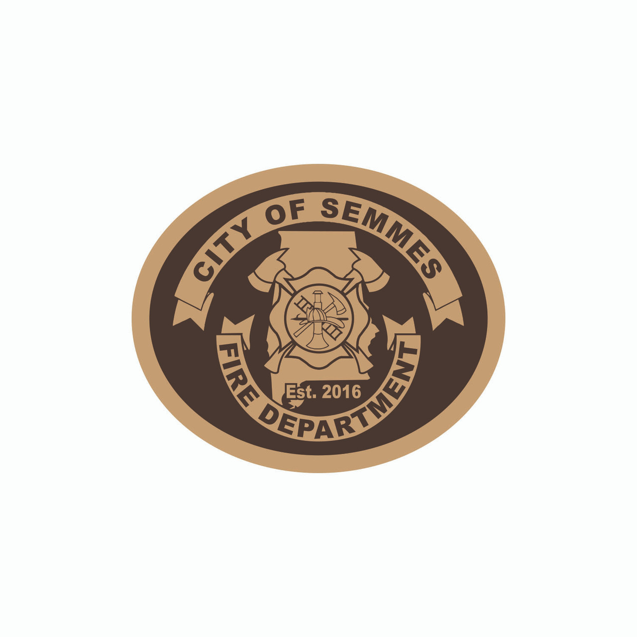 City of Semmes Fire Department Buckle (RESTRICTED) 