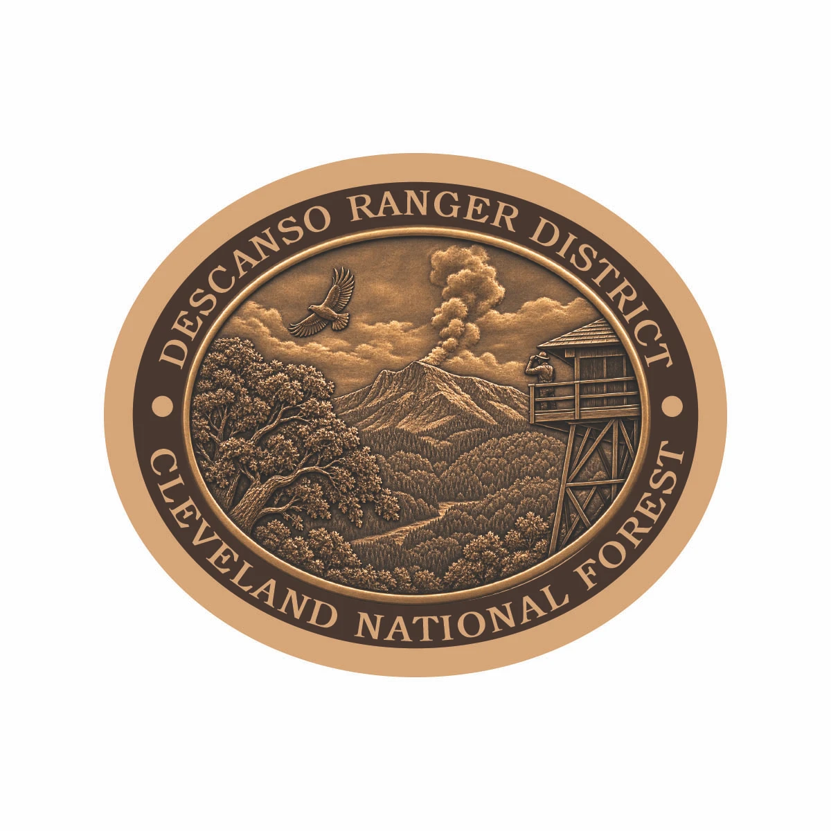 Descanso Ranger District Buckle (RESTRICTED) 