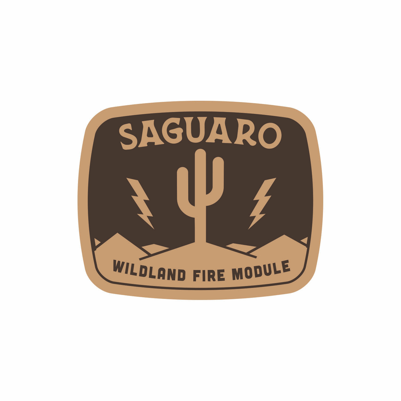 Saguaro Wildland Fire Module Buckle (RESTRICTED) 