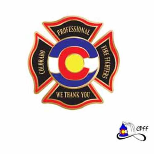 Colorado Fire Fighter Pin (discontinued)