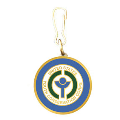 Youth Conservation Corps Zipper Pull (Discontinued) Youth Conservation Corps Zipper Pull (Discontinued)